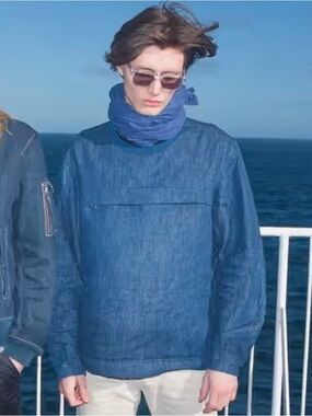 Our Legacy SS15 ‘Indigo’ Long Sleeve Crew in Blue